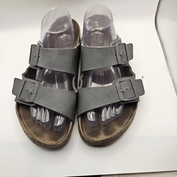 Birkenstock Arizona Unisex Sandals Grey Comfort Hippie Buckle Size EU 41 main image 8